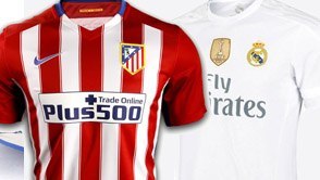 Oferta en equipaciones del Real Madrid y el Atl&eacute;tico de Madrid