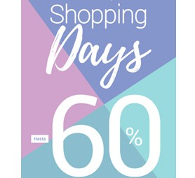 SHOPPING DAYS. Muebles hasta el -60%