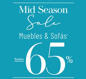  MID SEASON SALE  hasta el -65%