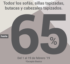 Semana del Sofá hasta el -65%