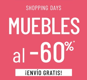 SHOPPING DAYS hasta el -60%