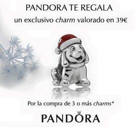 Pandora te regala un charm valorado en 39€