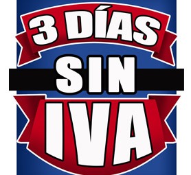 3 días sin IVA.