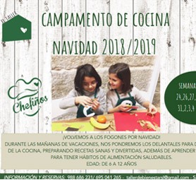 Campamentos de Cocina Navidad