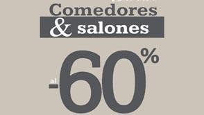 Salones y comedores al -60%.