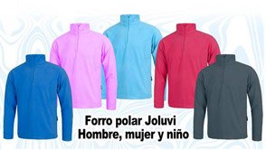 Oferta en forros polares de Joluvi