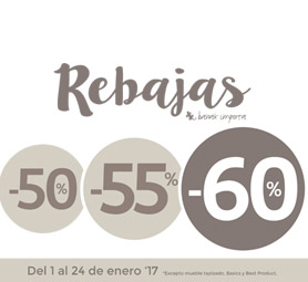 ¡Llegan las rebajas!