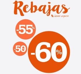 Rebajas hasta el 60%