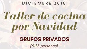 Talleres de Cocina por Navidad